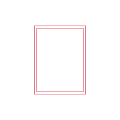 Objects Picture Frames Ikea Hovsta Frame Small Outline Drawing Svg Vector, Free Vectors File